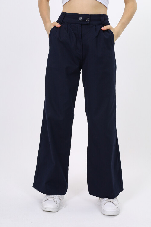 Kız Çocuk Gabardin Pantolon 9-14 Yaş Lx248