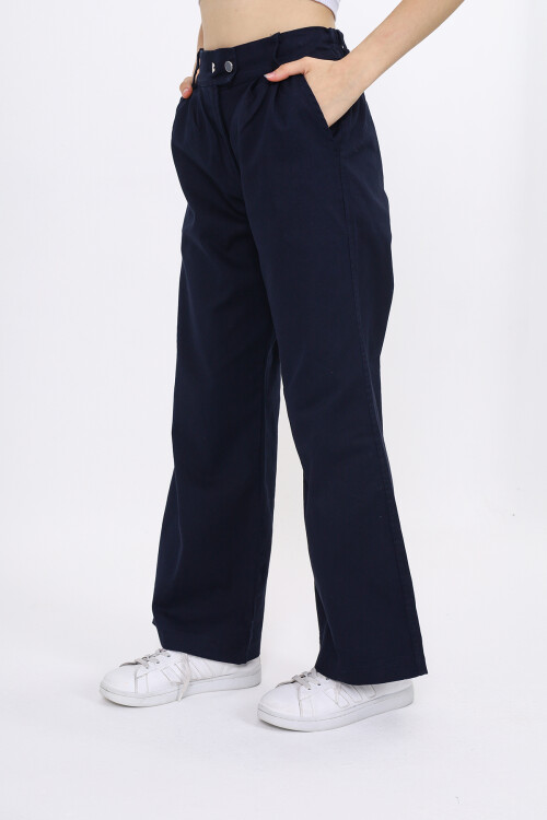 Kız Çocuk Gabardin Pantolon 9-14 Yaş Lx248