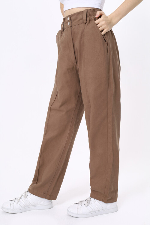 Kız Çocuk Gabardin Pantolon 9-14 Yaş LX 238