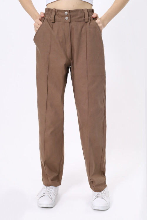 Kız Çocuk Gabardin Pantolon 9-14 Yaş LX 238
