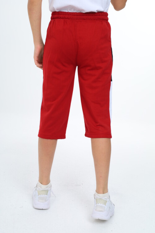 Erkek Çocuk Garni Detaylı Kapri 4-14 Yaş Lx7082