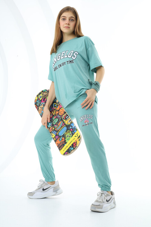 Kız Çocuk Alt-Üst Süprem Takım 8-14 Yaş Lx302