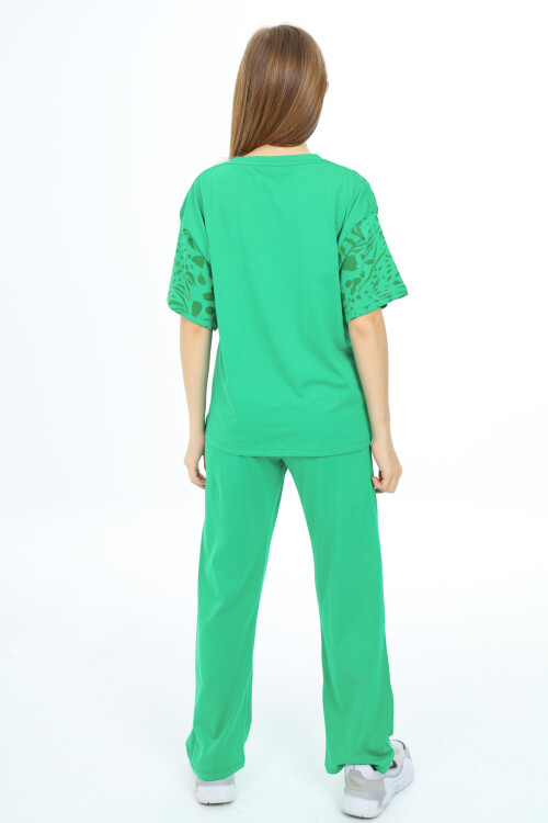 Kız Çocuk Desenli Takım 9-14 Yaş Px010