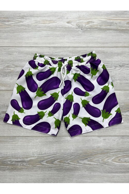 Erkek Çocuk Baskılı Deniz&Havuz Şortu 2-16 Yaş 002-1