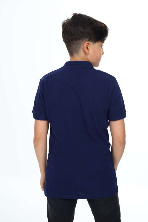 Erkek Çocuk Polo Yaka T-Shirt 5-14 Yaş Lxb018