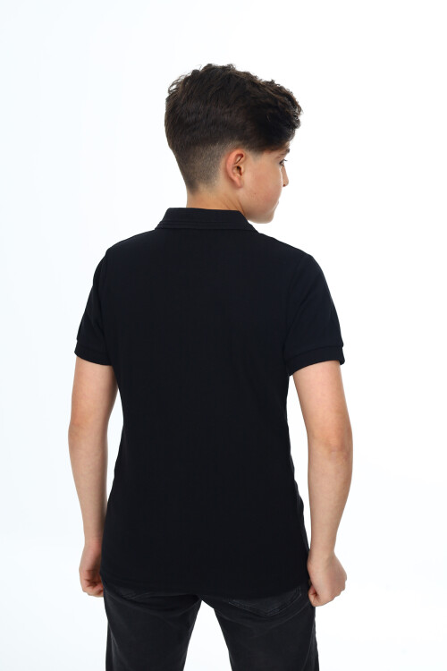Erkek Çocuk Polo Yaka T-Shirt 5-14 Yaş Lxb018