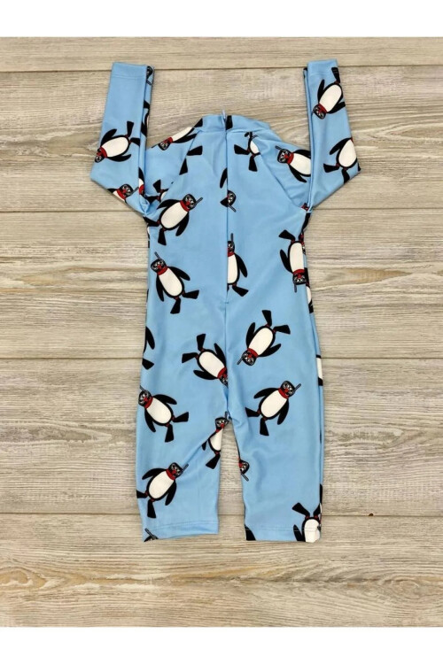 Kız Çocuk 2li Mayo Takımı (Şapka-Alt/Üst Yüzücü) 1-8 Yaş 003