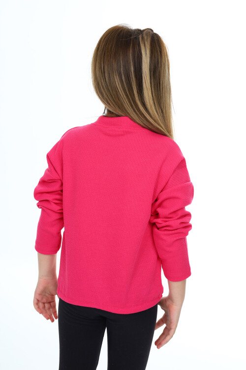 Kız Çocuk Bady Sweatshirt-Bel Kuşaklı 6-13 Yaş 9360