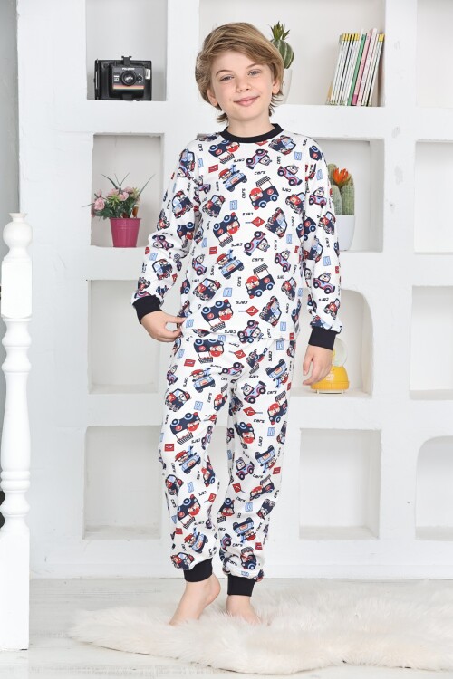 Erkek Çocuk Cars Baskılı Pijama Takımı 1-11 Yaş 4924-26