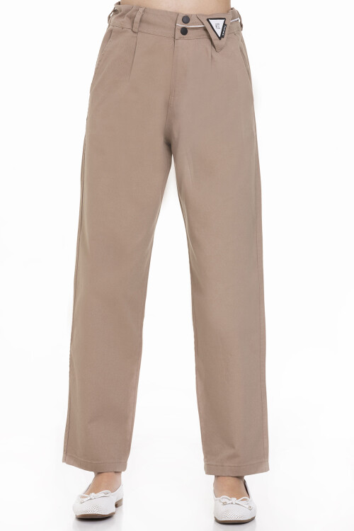 Kız Çocuk Gabardin Pantolon 9-14 Yaş mx742.1