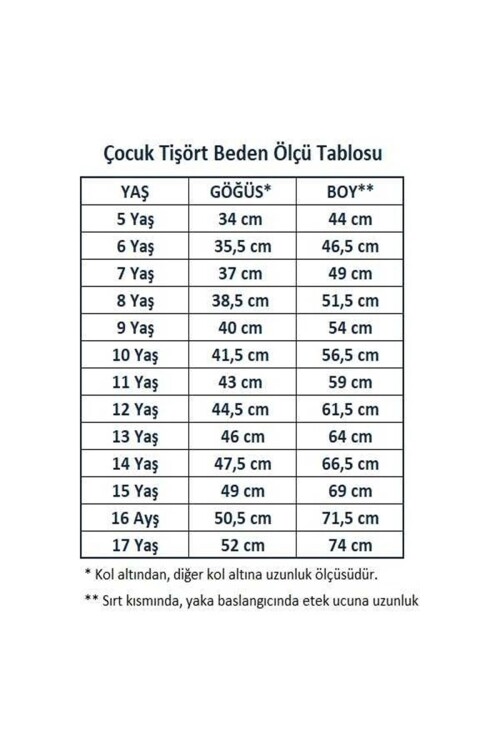 Kız Çocuk Okul Tarz %100 Pamuk T-Shirt - 5-17 Yaş AG001
