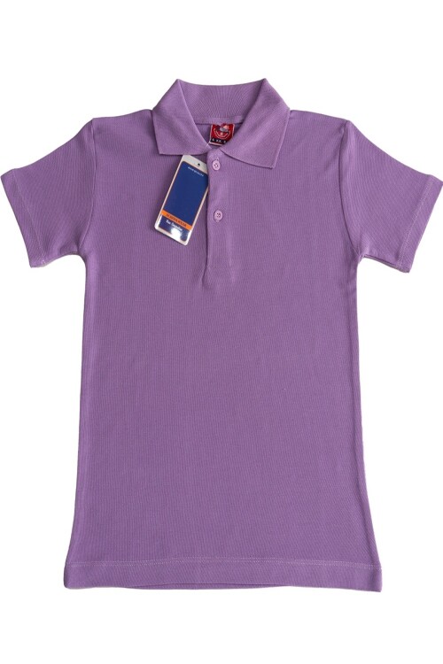 Kız Çocuk Okul Tarz %100 Pamuk T-Shirt - 5-17 Yaş AG001