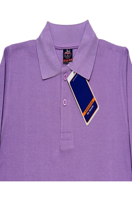 Kız Çocuk Okul Tarz %100 Pamuk T-Shirt -5-17 Yaş AG002