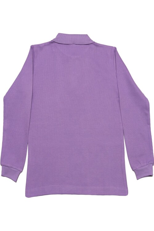 Kız Çocuk Okul Tarz %100 Pamuk T-Shirt -5-17 Yaş AG002