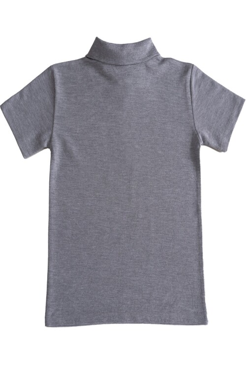 Kız Çocuk Okul Tarz %100 Pamuk T-Shirt - 5-17 Yaş AG001