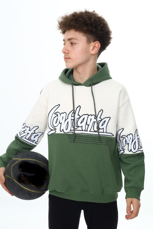 Erkek Çocuk Oversize Sweatshirt Hoodie Px7170.1