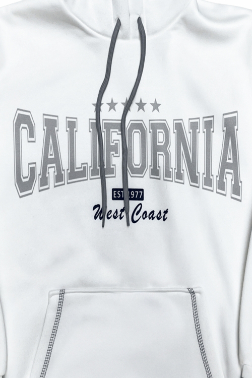 Erkek Çocuk 3 İplik Kapüşonlu ve Kanguru Cepli Sweatshirt 12336