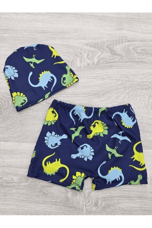 Erkek Çocuk Boneli ve Şortlu Mayo Takımı 12256