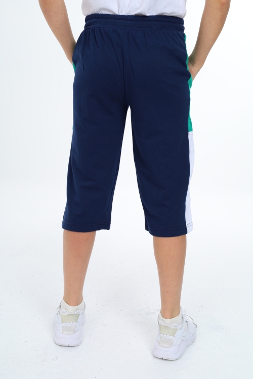 Erkek Çocuk Garni Detaylı Kapri Alt 12204