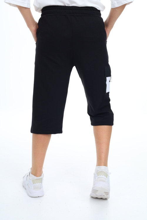 Erkek Çocuk Kargo Cepli Kapri Alt 12205