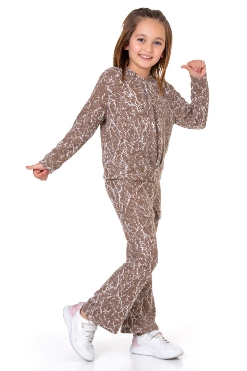 Kız Çocuk 2li Triko Takım (Pantolon+Kazak) 12124