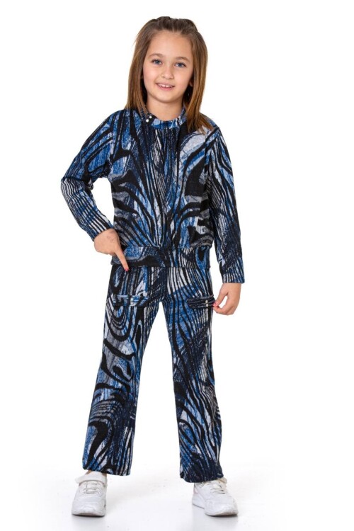 Kız Çocuk 2li Triko Takım (Pantolon+Kazak) 12124