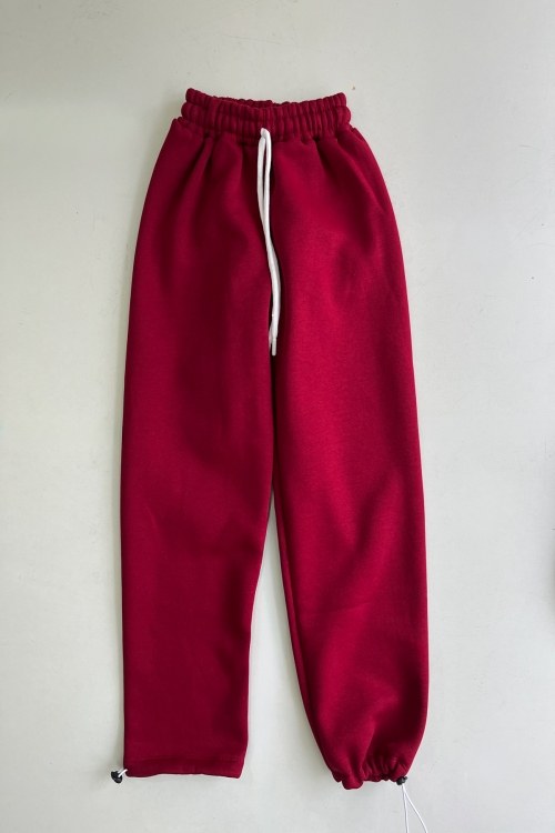 Kız Çocuk 3 iplik Kapüşonlu Nakış ve Taş Baskılı Paça Sıkma Aparatlı Alt-Üst Takım 12310