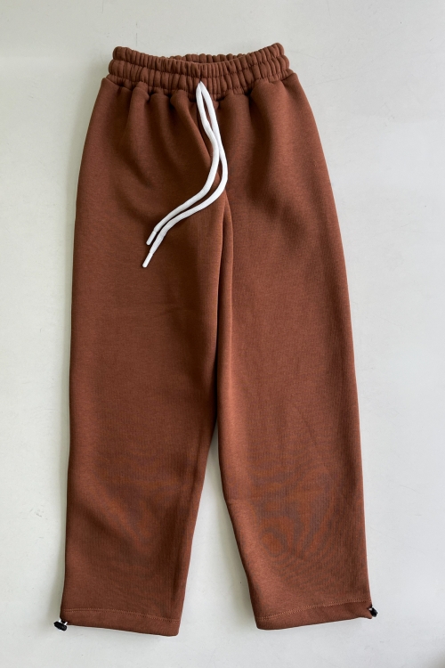 Kız Çocuk 3 iplik Kapüşonlu Nakış ve Taş Baskılı Paça Sıkma Aparatlı Alt-Üst Takım 12310