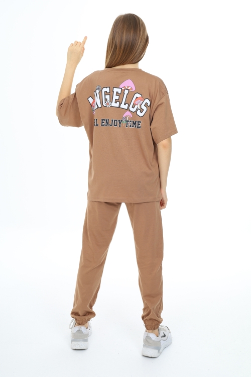 Kız Çocuk Alt-Üst 2li Takım 12154