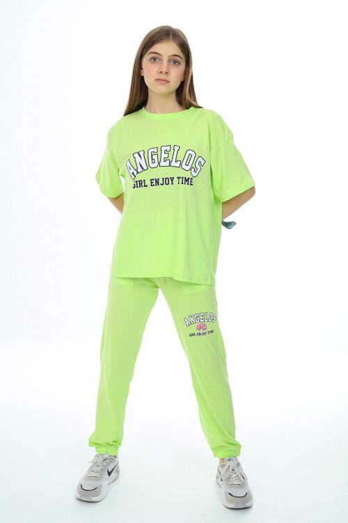 Kız Çocuk Alt-Üst 2li Takım 12154