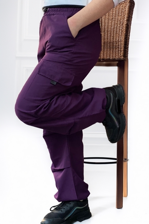 Kız Çocuk Kargo Cepli Paraşüt Pantolon 12158