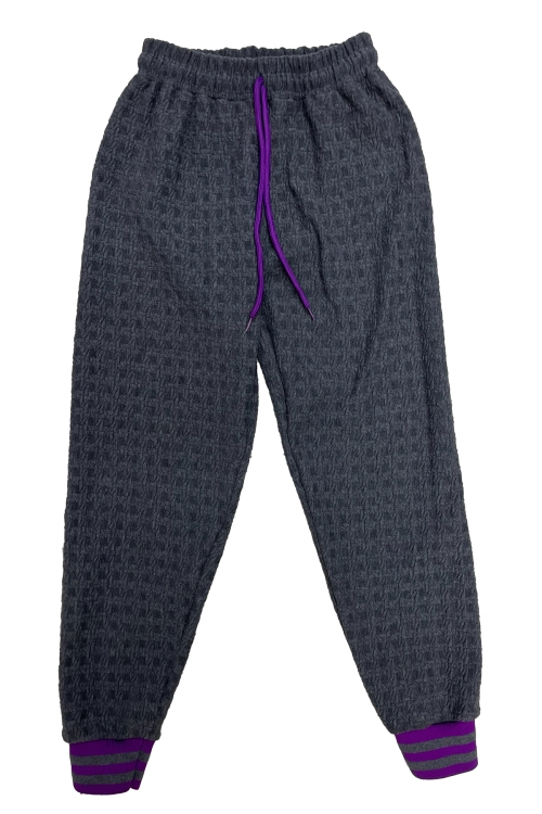 Kız Çocuk Papatya Nakışlı Ribana Detaylı 3 İplik Alt- Üst Takım 12322