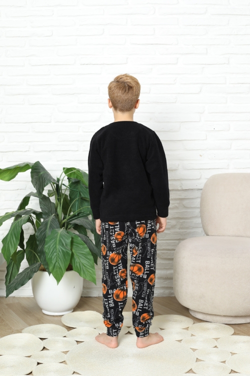 Erkek Çocuk Welsoft/Polar Kumaş Pijama Takımı 12491