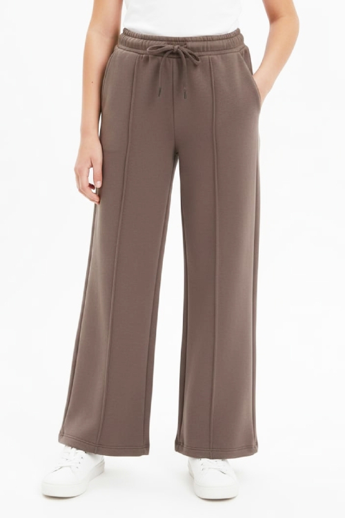 Kız Çocuk Eşofman Alt -3 İplik Diyagonal Kumaş- Çımalı-6-14 Yaş 12461