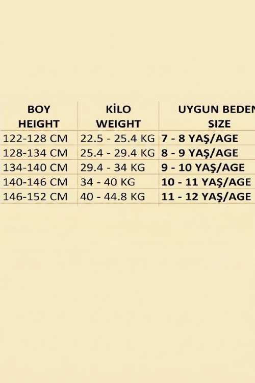 Kız Çocuk Mayo Takımı-Ayarlanabilir Askılı Kollu ve Renk Biyeli 8-12 Yaş 12617B
