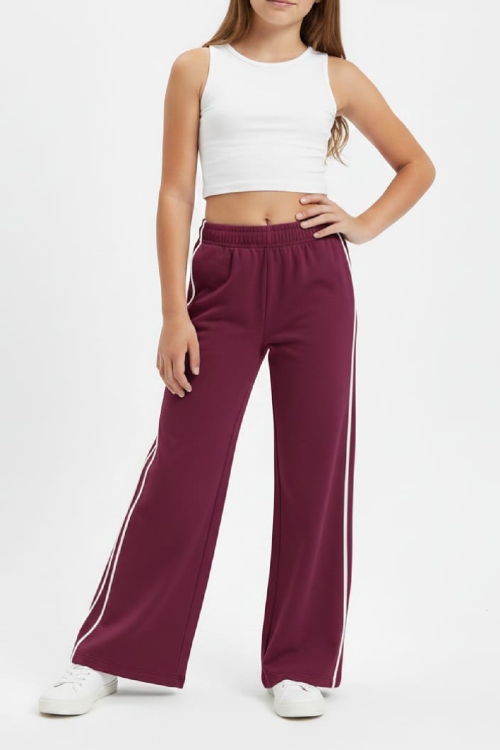 Kız Çocuk Oysho Kumaş Eşofman Alt Çift Biyeli 6-14 Yaş 12458