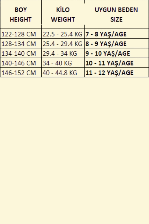 Kız Çocuk Yanları Bağlama Kuşaklı Alt-Üst Takım 7-12 Yaş 12644BLT