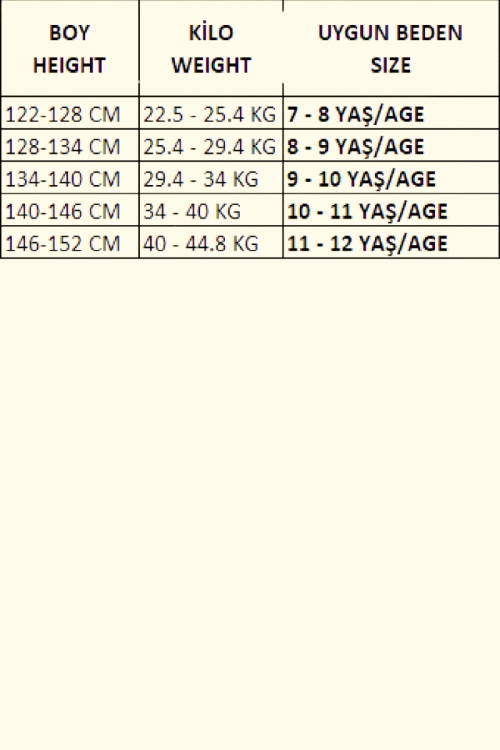 Kız Çocuk Yanları Bağlama Kuşaklı Alt-Üst Takım 7-12 Yaş 12644BLT
