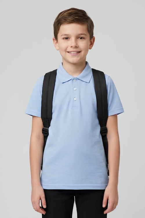 Erkek Çocuk %100 Pamuk ve Okul Tarz T-Shirt 4-16 Yaş 12790MRT