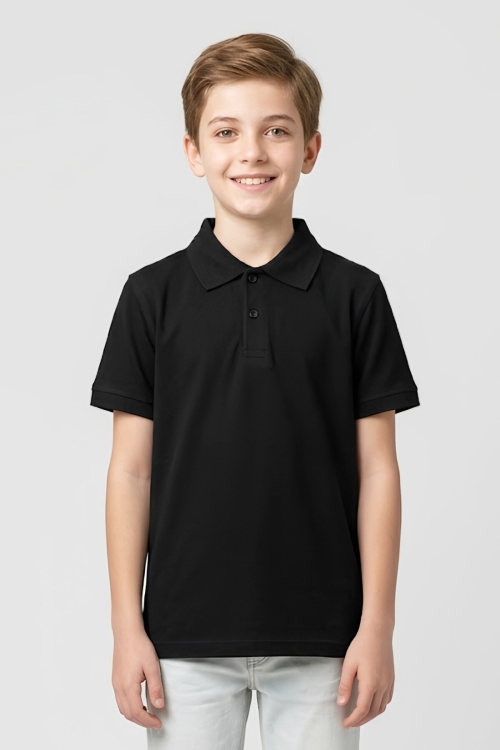 Erkek Çocuk %100 Pamuk ve Okul Tarz T-Shirt 4-16 Yaş 12790MRT