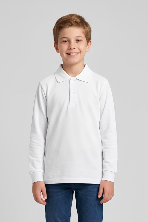 Erkek Çocuk %100 Pamuk ve Okul Tarz T-Shirt 6-16 Yaş 12798MRT