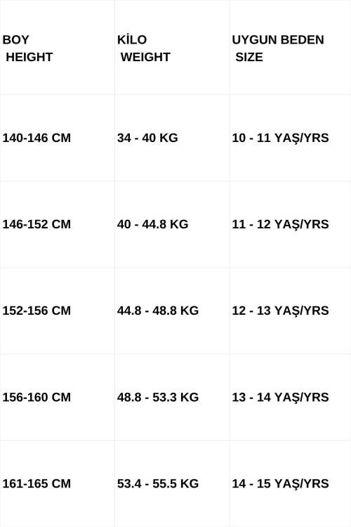 Kız Çocuk Fularlı+Double Face Kumaş Alt-Üst Takım 10-15 Yaş 12764SK