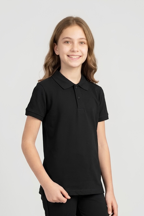 Kız Çocuk T-Shirt %100 Pamuk ve Okul Tarz 6-16 Yaş 12784MRT