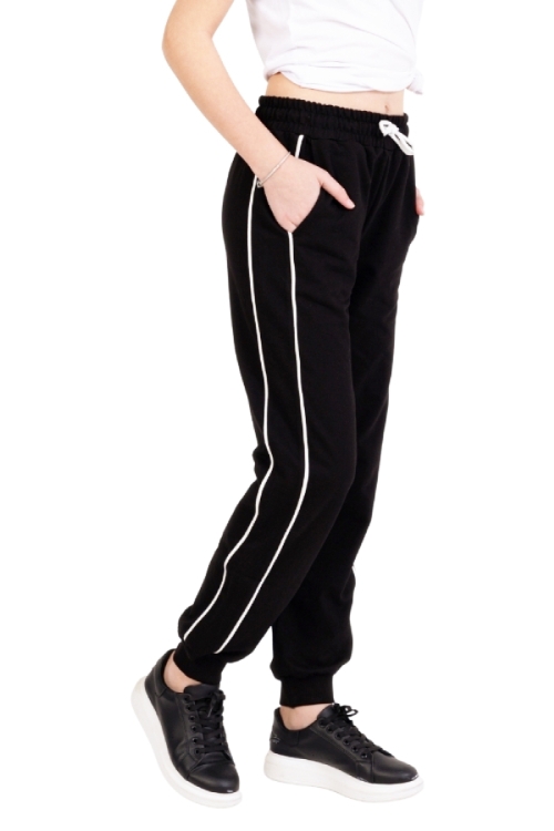 Kız Çocuk Eşofman Alt 2 İplik-Yanları Çift Biyeli ve Cepli  8-16 Yaş 12400