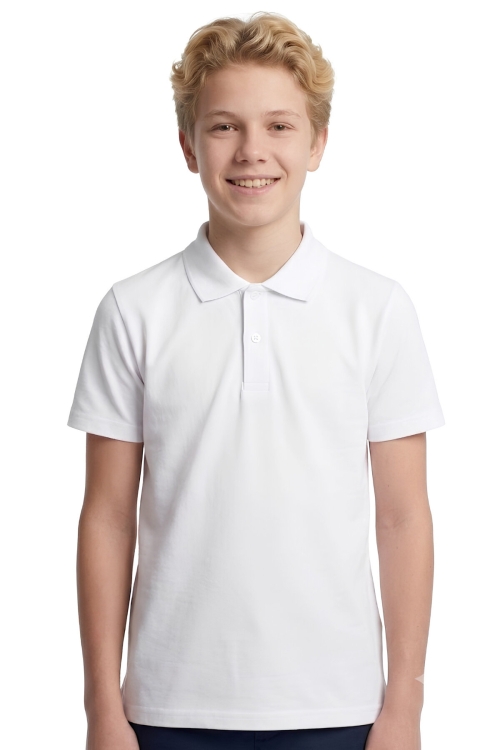 2li T-Shirt -%100 Pamuk Ve Okul Tarz- Erkek Çocuk 5-16 Yaş 12725AT