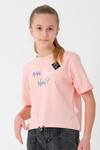 Kız Çocuk Beli Ayarlanabilir T-Shirt 8-14 Yaş T2103