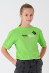 Kız Çocuk Beli Ayarlanabilir T-Shirt 8-14 Yaş T2103