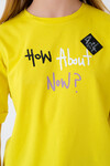 Kız Çocuk Beli Ayarlanabilir T-Shirt 8-14 Yaş T2103