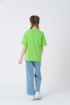 Kız Çocuk Yazı İşlemeli T-Shirt 8-14 Yaş