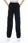 Kız Çocuk Kargo Cepli Gabardin Pantolon 9-14 Yaş Lx257
